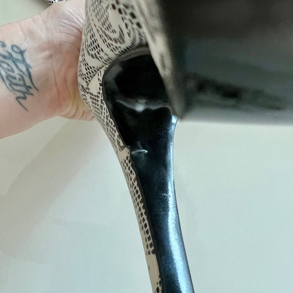 White Platform Boots - image 8